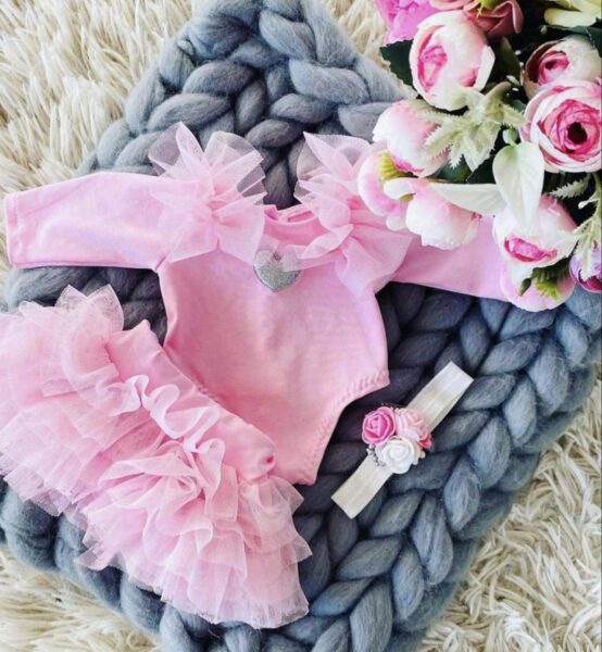 Rankų darbo kostiumėlis lėlei, Pink TuTu