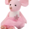 Minkštas žaislas, Pelytė Balerina 40cm - Image 6