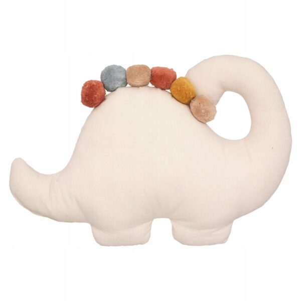Dekoratyvinė pagalvė, dinozauras pompomas - Image 3