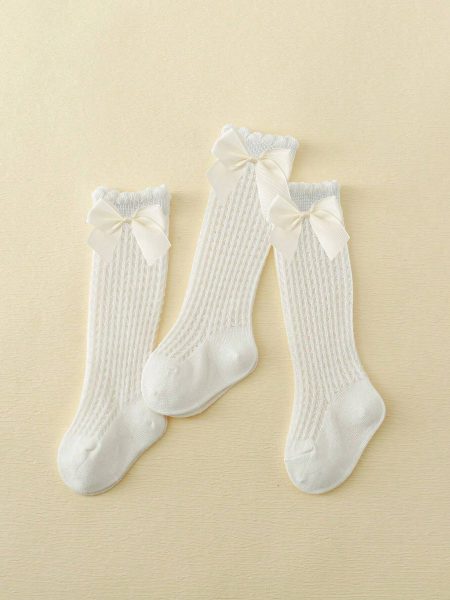 Ilgos kojinės su kaspinu, 0-7 m. - Image 4