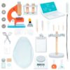 Medinis laboratorijos rinkinys, Montessori žaislai