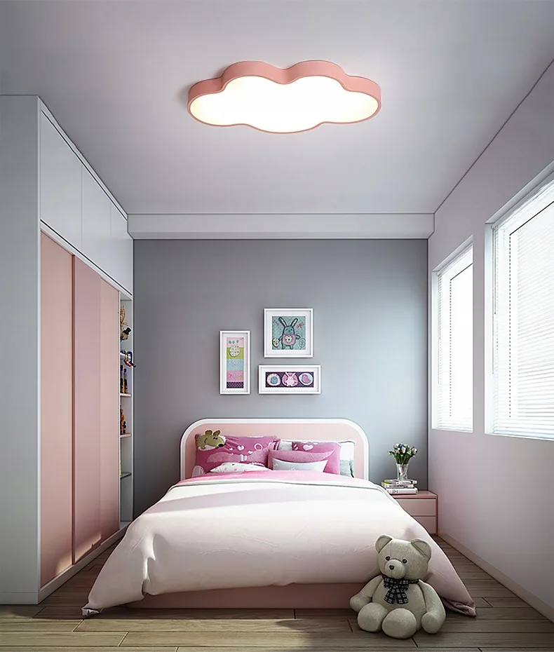 Vaikiškas lubinis LED šviestuvas, Debesėlis 4 Vaikiškas lubinis LED šviestuvas, Debesėlis