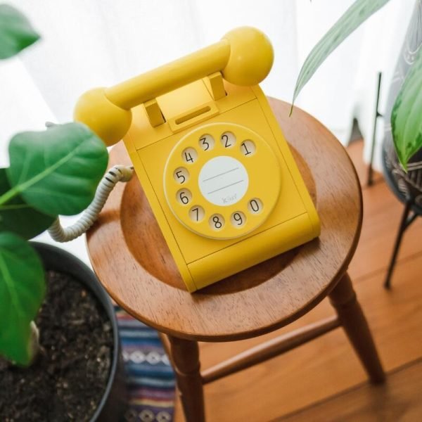 Medinis Retro telefonas, Montessori Žaislai - Image 9