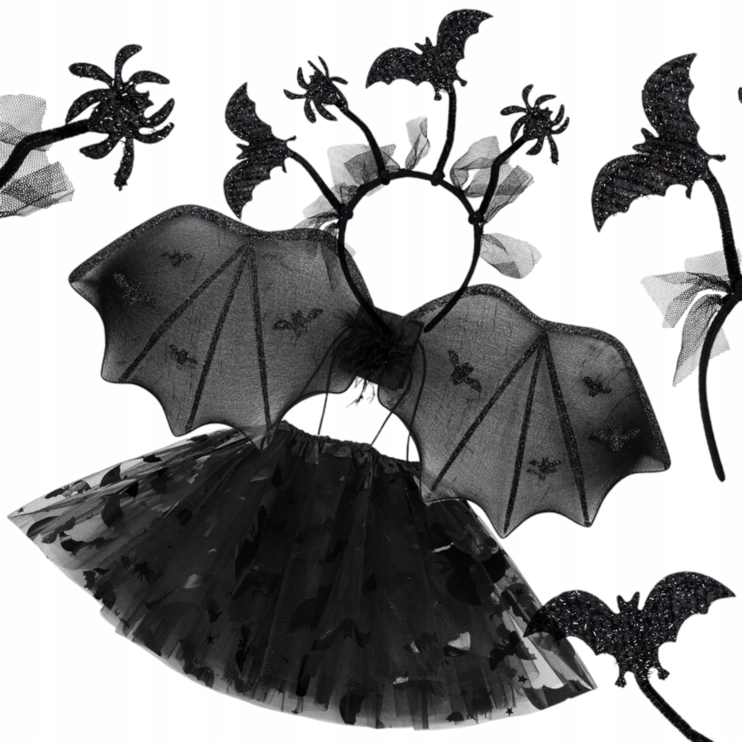 Helovino kostiumai vaikams, 3 dalys šikšnosparnis 3 Helovino kostiumai vaikams, 3 dalys šikšnosparnis - Image 3