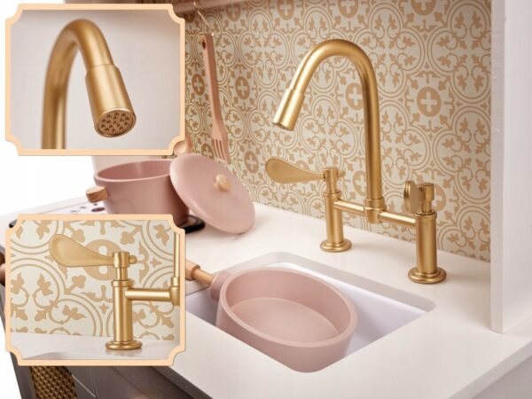 Boho medinė virtuvėlė vaikams