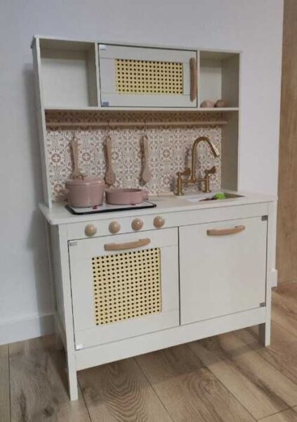 Boho medinė virtuvėlė vaikams