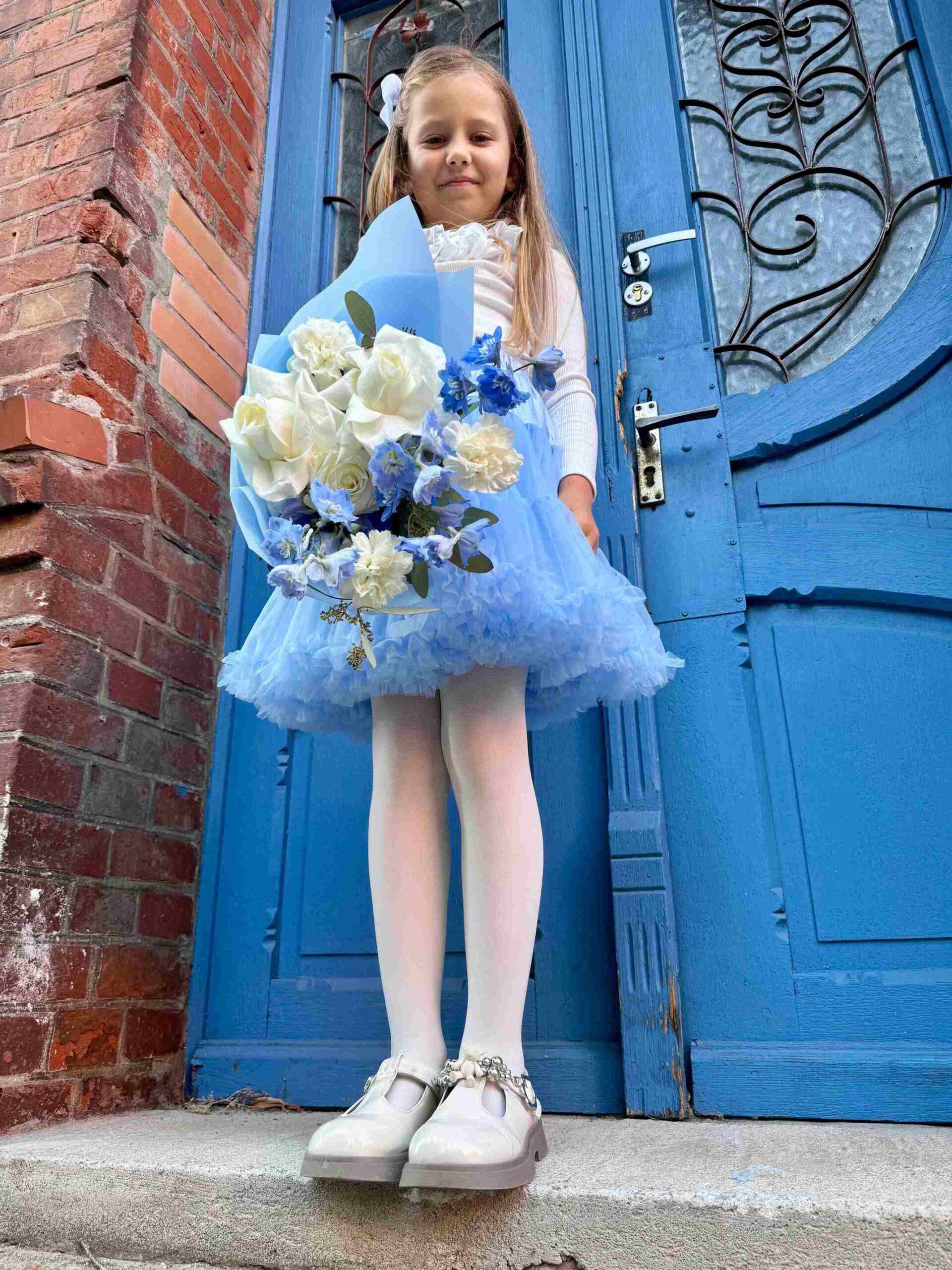 Tutu tiulio sijonas, žydras 2 Tutu tiulio sijonas