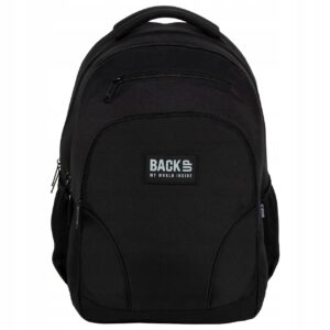 Juoda ergonominė kuprinė, BackUp