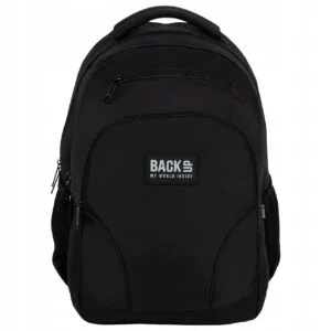 Juoda ergonominė kuprinė, BackUp