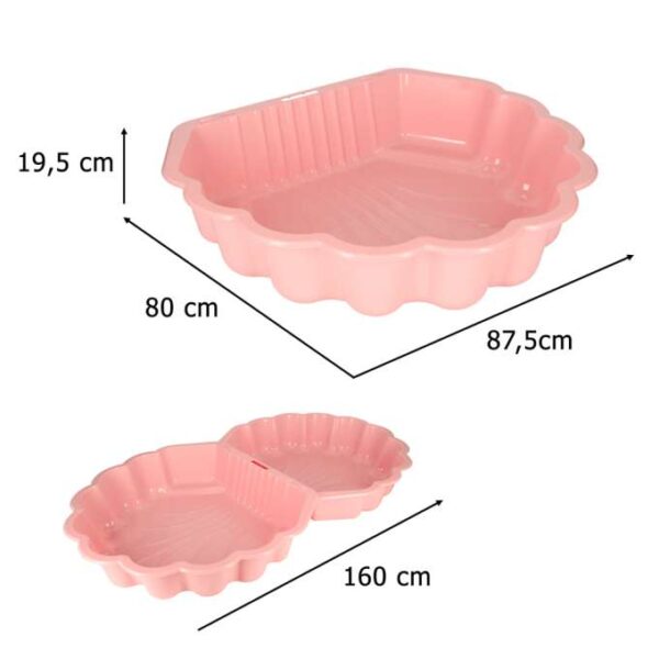 Plastikinė smėlio dėžė