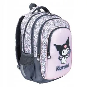 Kuromi mokyklinė kuprinė, Rožinė