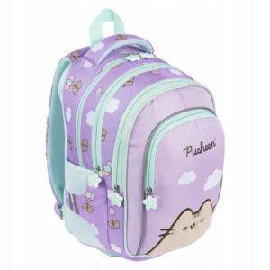 Mokyklinė kuprinė PUSHEEN, 4 skyrių