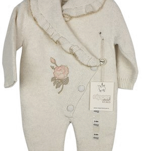 Vilnonis kombinezonas kūdikiui, 56-80 cm.