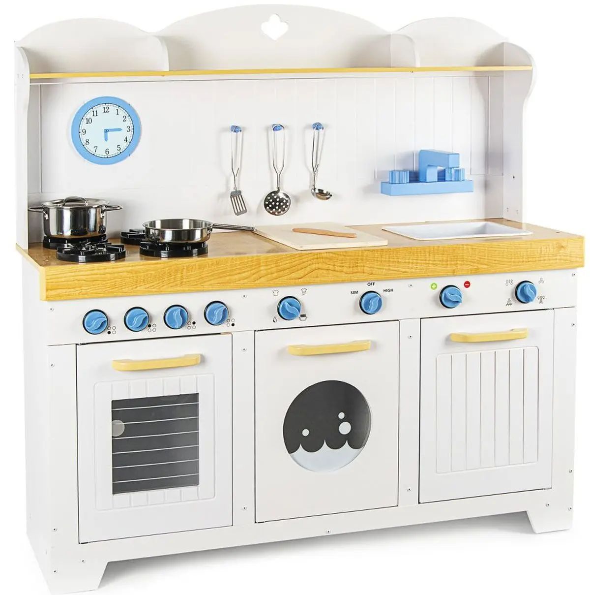 Didelė medinė virtuvėlė 1 Didelė medinė virtuvėlė