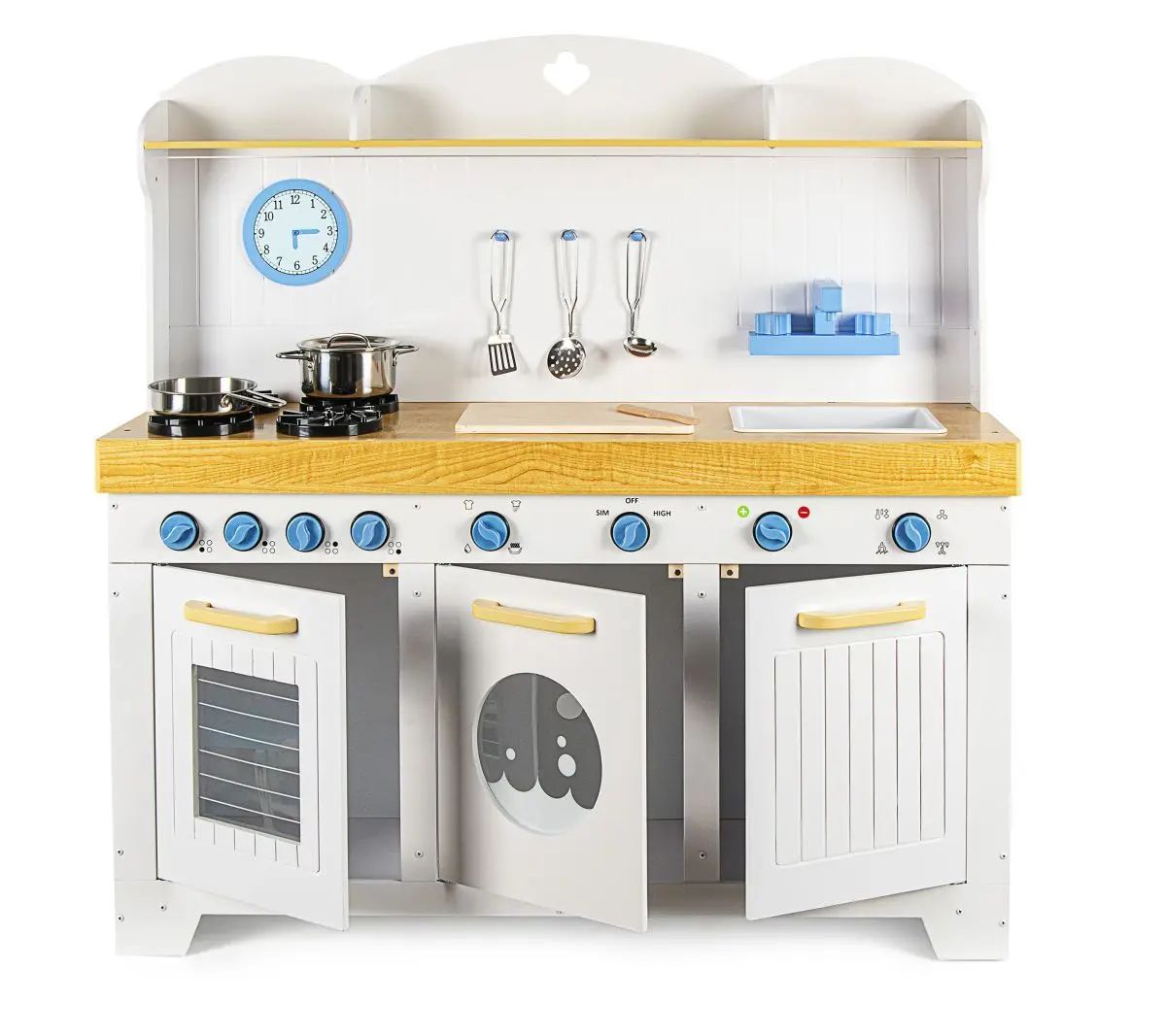 Didelė medinė virtuvėlė 6 Didelė medinė virtuvėlė