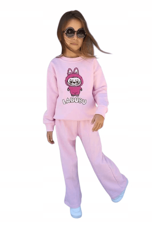 Labubu kostiumas mergaitei, 3-6 m. 1 Labubu kostiumas mergaitei, 3-12 m