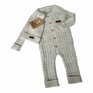 Megztas kombinezonas kūdikiui, 56-74 cm.
