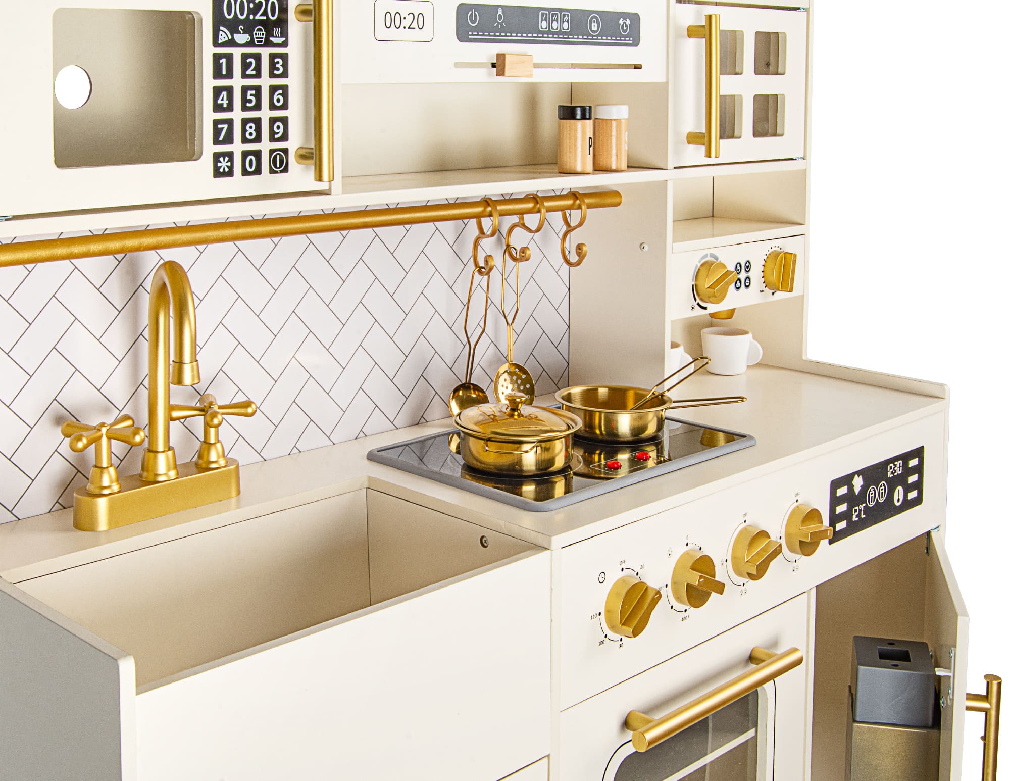 Moderni medinė virtuvėlė, „Napoli“ 3 Moderni medinė virtuvėlė, „Napoli“