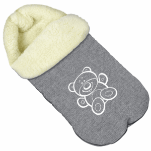 Vilnonis vokelis vežimėliui, 85 cm