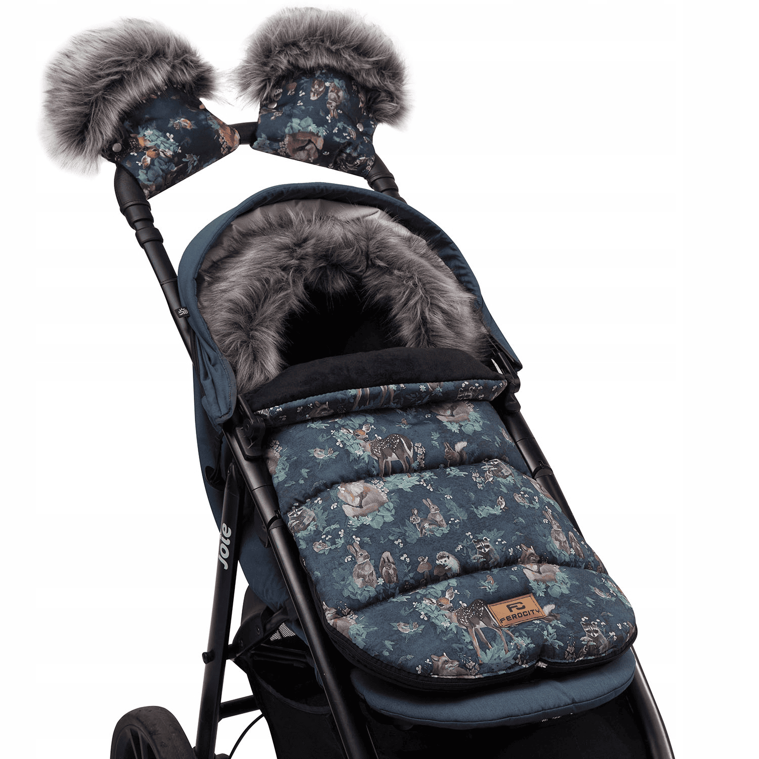 Vokelis vežimėliui su pirštinėmis, 5 in 1 9 Vokelis vežimėliui su pirštinėmis, 5 in 1