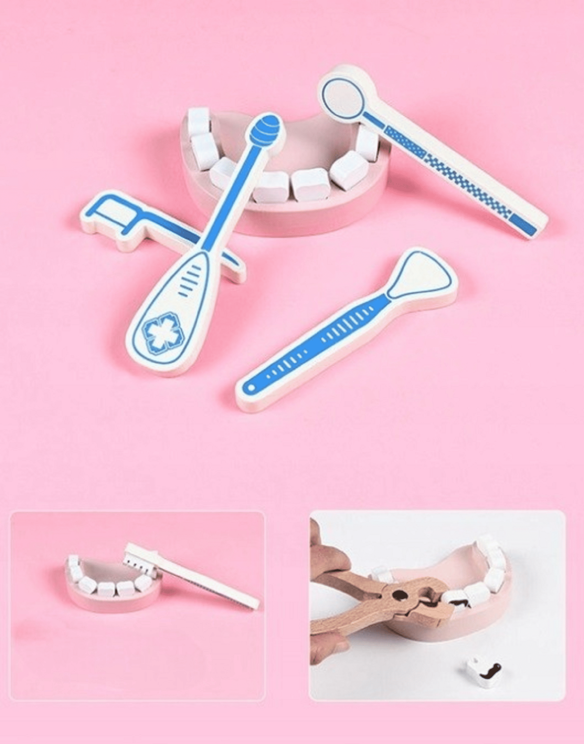 Medinis gydytojo rinkinys, 21 vnt. 6 Medinis gydytojo rinkinys, 21 vnt.