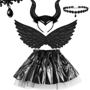 Helovyno kostiumas mergaitei, Maleficent