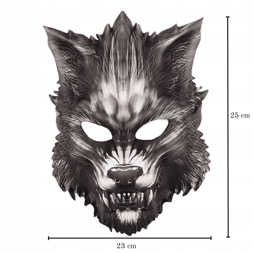 Vilkolakio kostiumas helovynui, 116-158 cm. 6 Vilkolakio kostiumas helovynui, 116-158 cm.