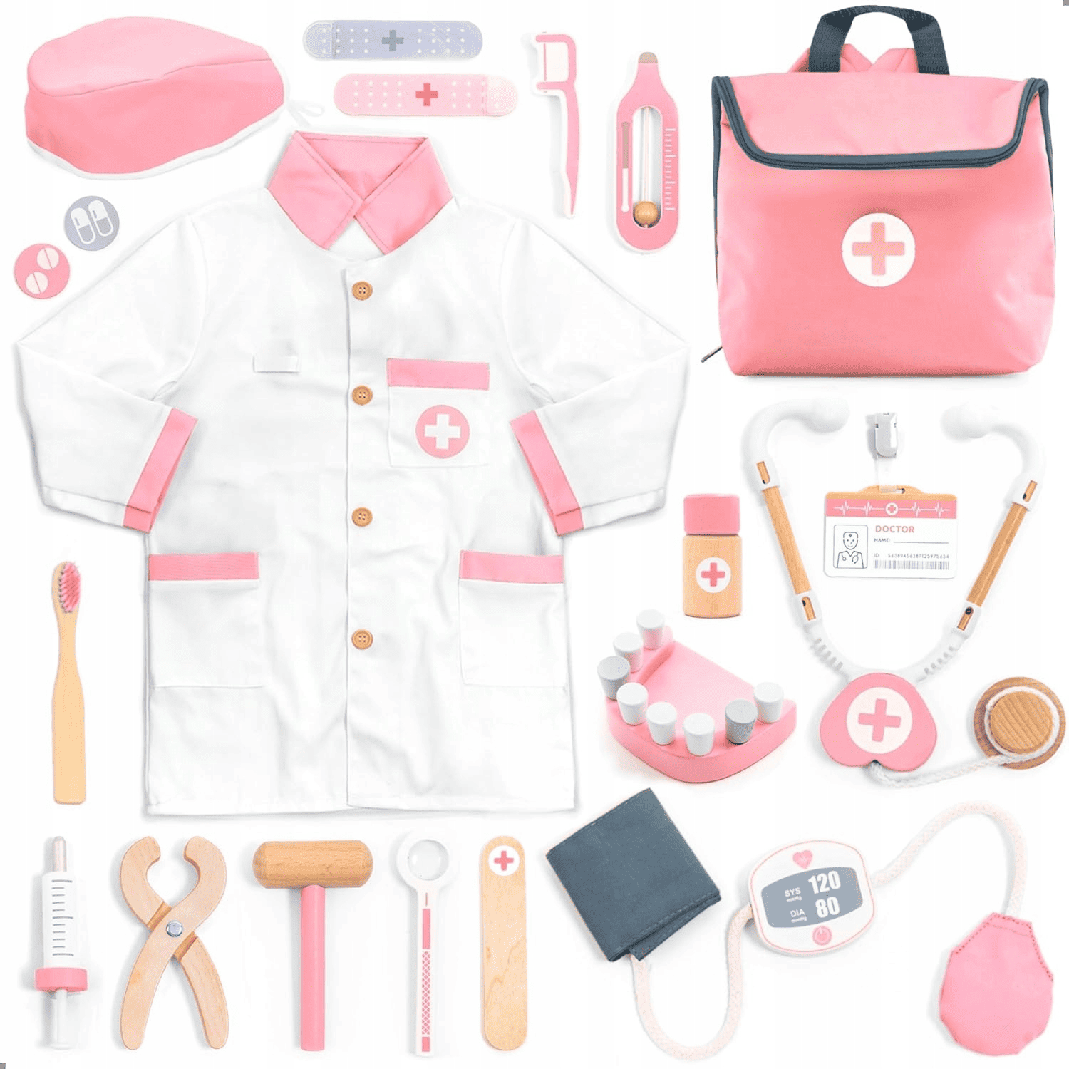 Gydytojo rinkinys UMU, Rožinis 1 Gydytojo rinkinys UMU, Rožinis