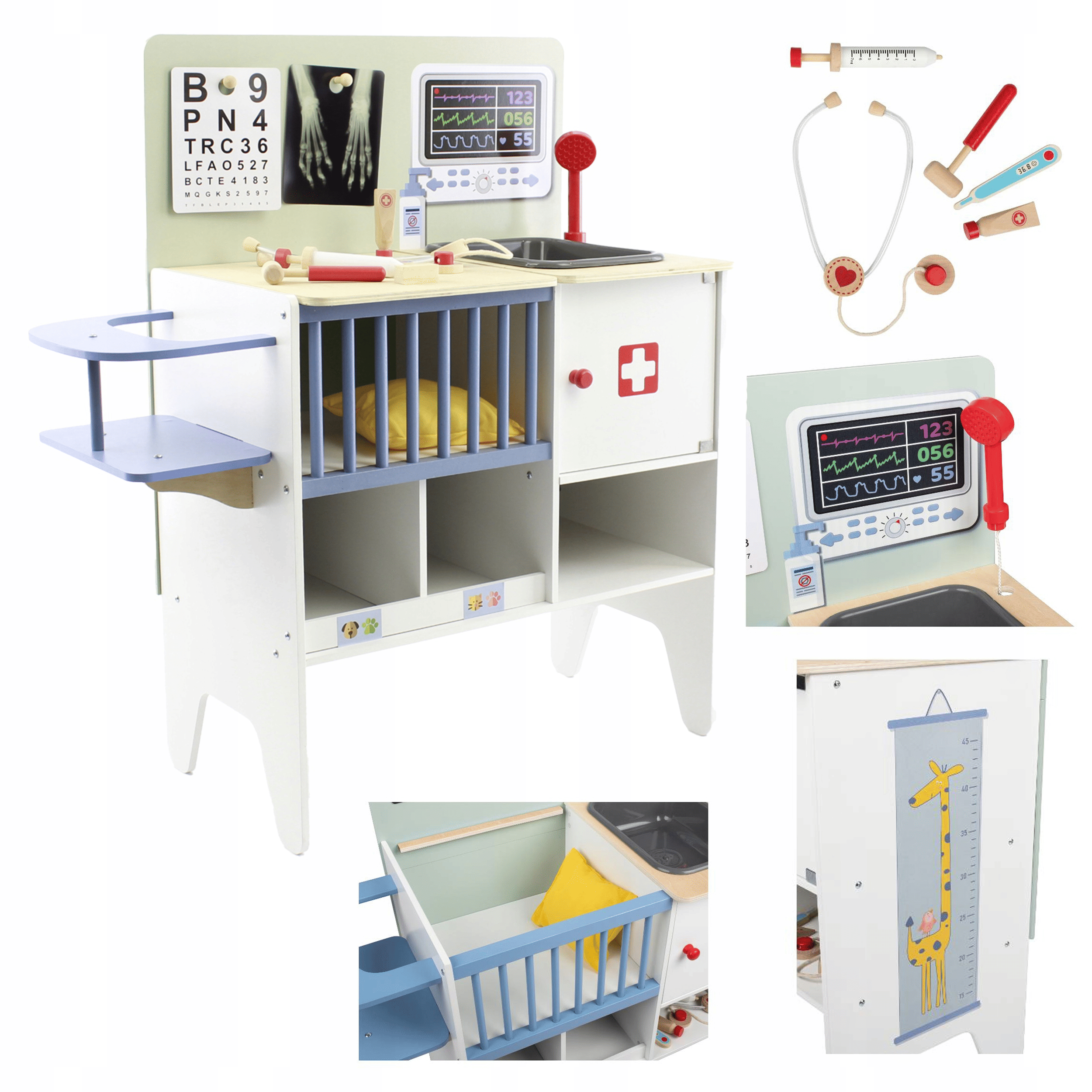 Medinis veterinaro kabinetas, 2in1 2 Medinis veterinaro kabinetas, 2in1