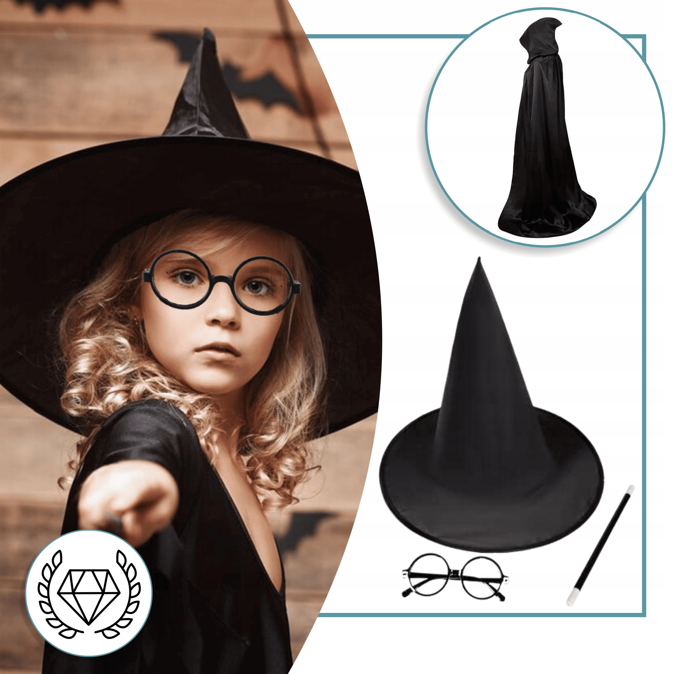 Burtininko kostiumas, 4 dalys 4 Burtininko kostiumas, 4 dalys