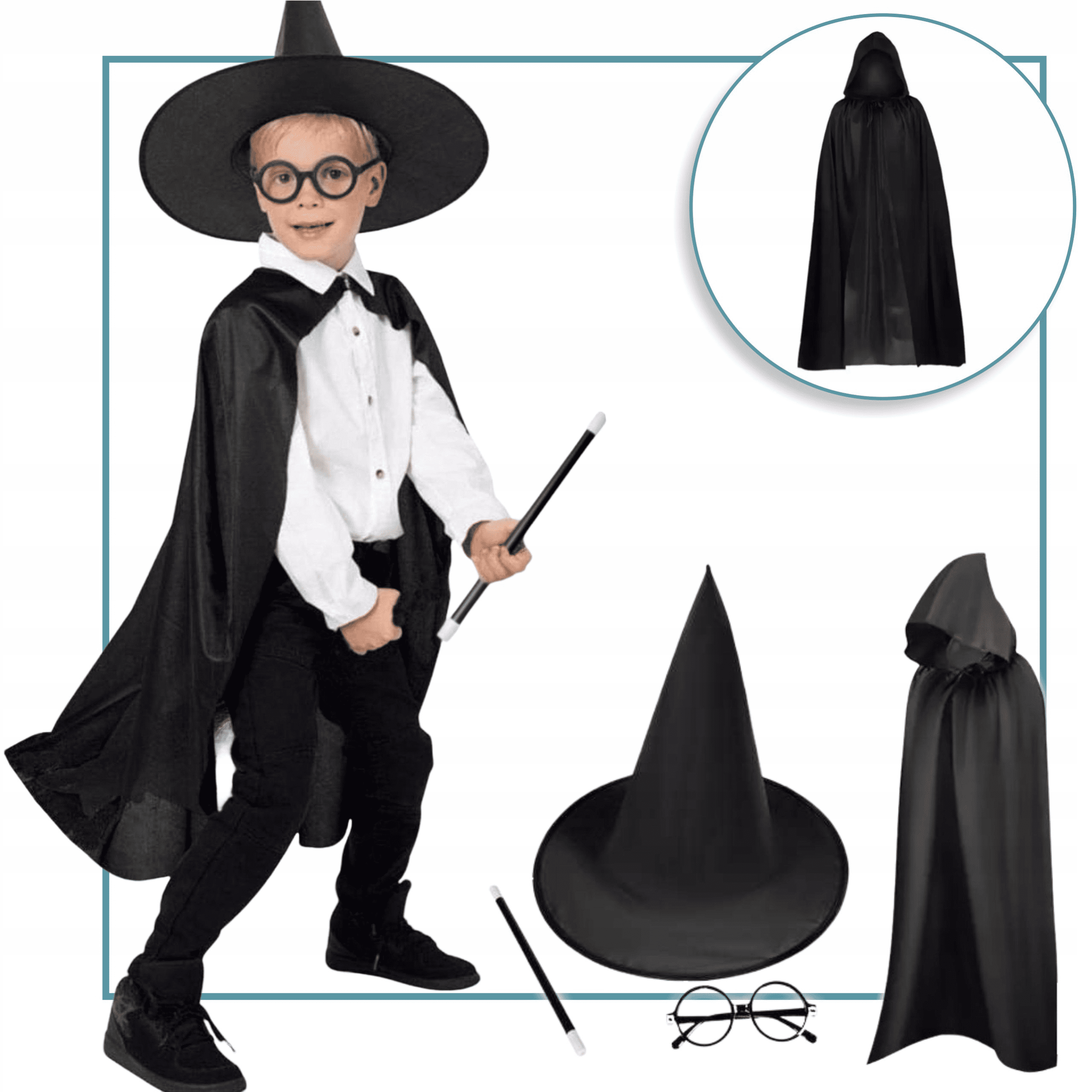 Burtininko kostiumas, 4 dalys 1 Burtininko kostiumas, 4 dalys