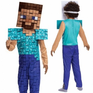 Minecraft Steve kostiumas, 110-134 cm