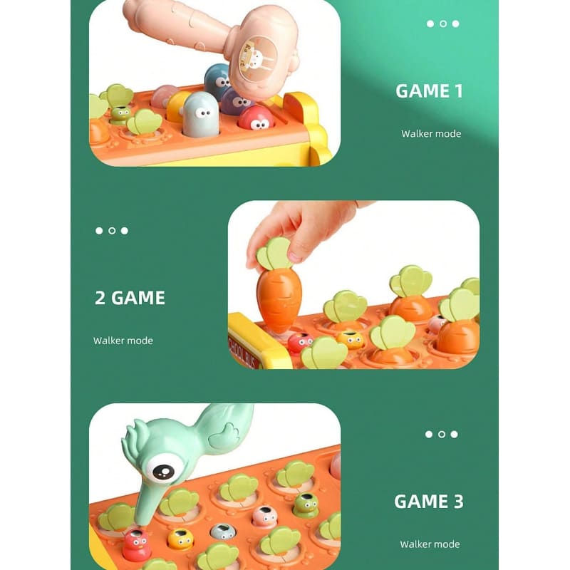 Interaktyvus Montessori žaislas, autobusas 6-in-1 9 Interaktyvus Montessori žaislas, autobusas 6-in-1