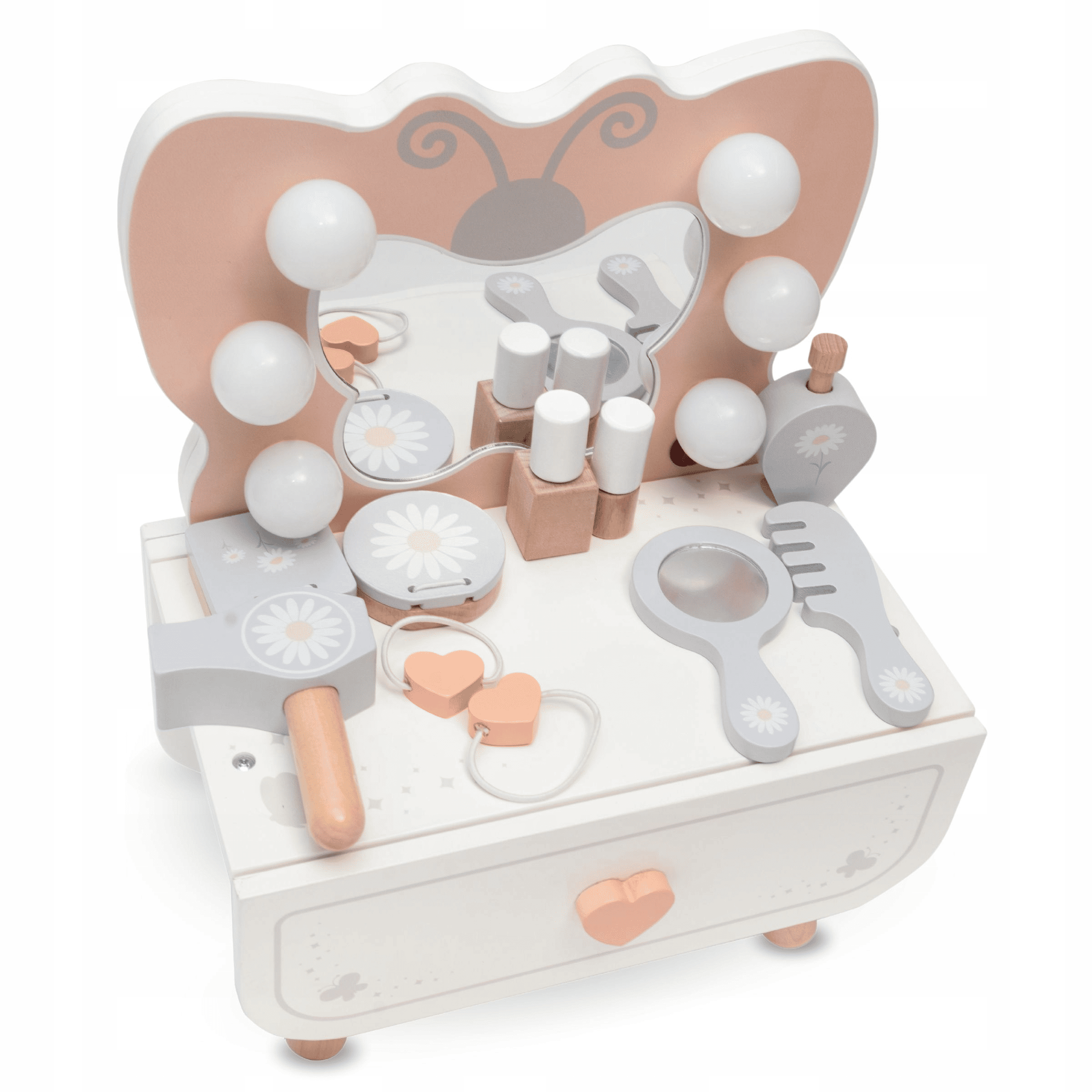 Mini kosmetinis staliukas mergaitei, LED 3 Mini kosmetinis staliukas mergaitei, LED