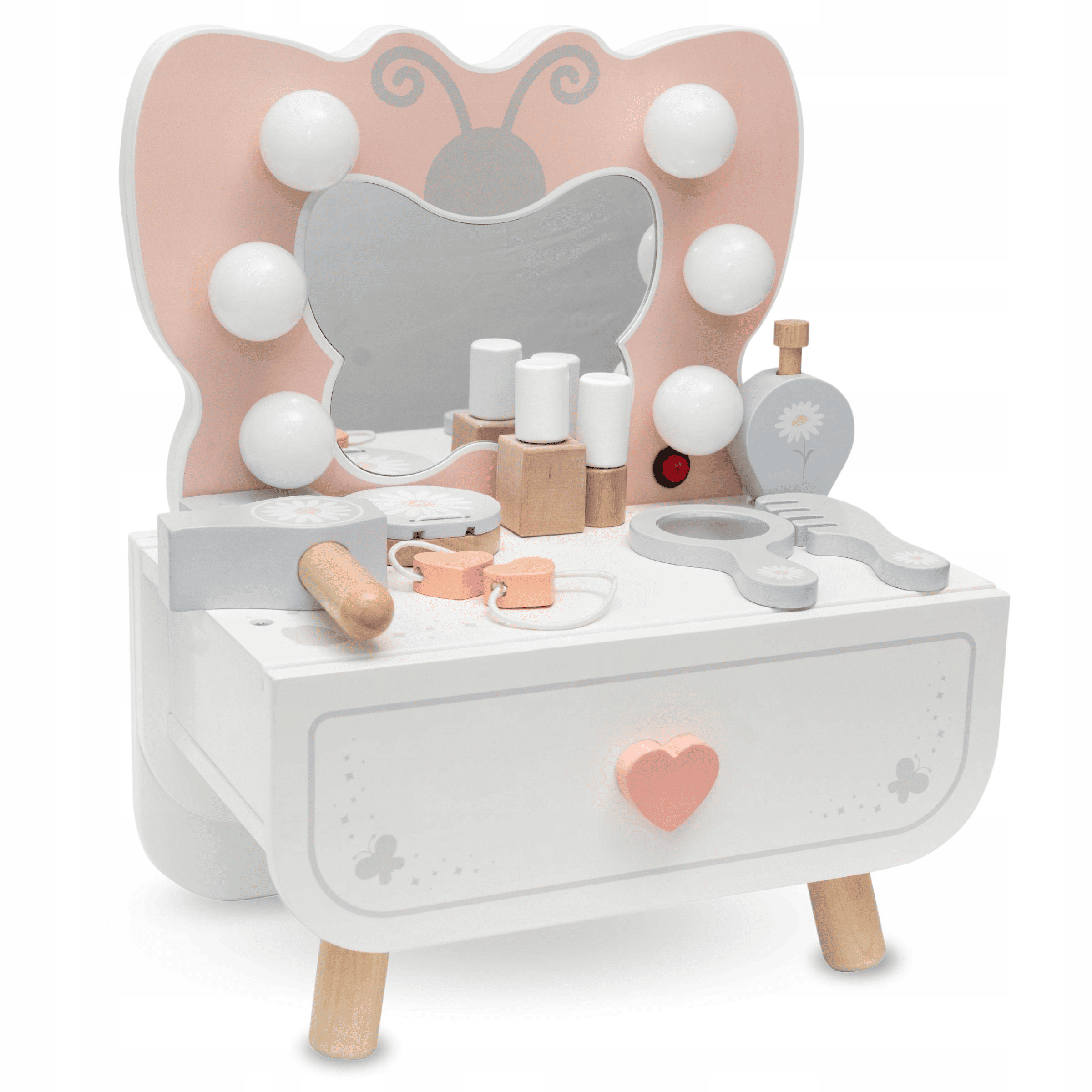 Mini kosmetinis staliukas mergaitei, LED 7 Mini kosmetinis staliukas mergaitei, LED