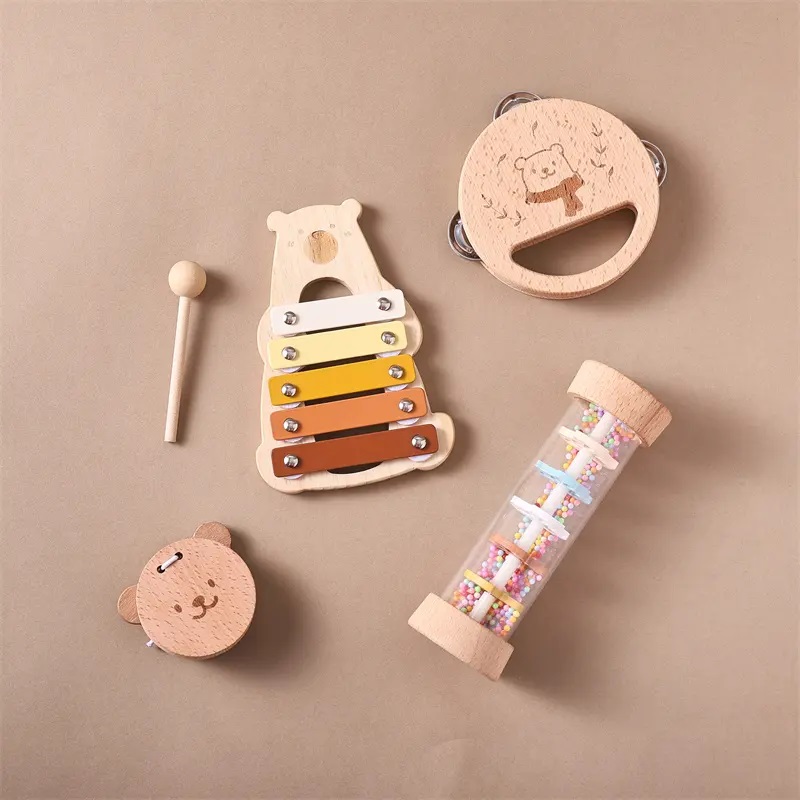 Mediniai muzikos instrumentai, Teddy 7 Mediniai muzikos instrumentai, Teddy