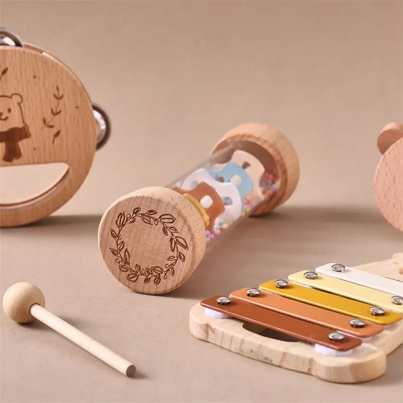 Mediniai muzikos instrumentai, Teddy 5 Mediniai muzikos instrumentai, Teddy