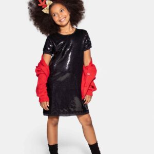 Žėrinti suknelė mergaitei, 128-164 cm.