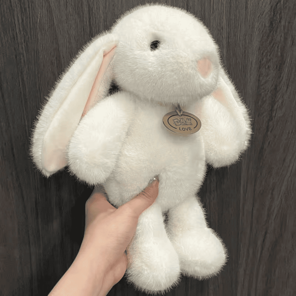 Pliušinis zuikis, 25 cm. 3 Pliušinis zuikis, 25 cm.