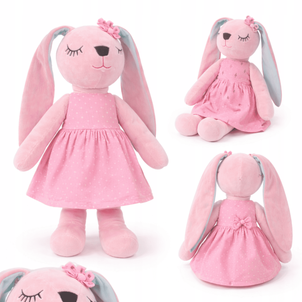 Pliušinis zuikis, 2 spalvos 4 Pliušinis zuikis, 2 spalvos