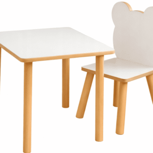 Vaikiškas stalas su kėdėmis, Teddy