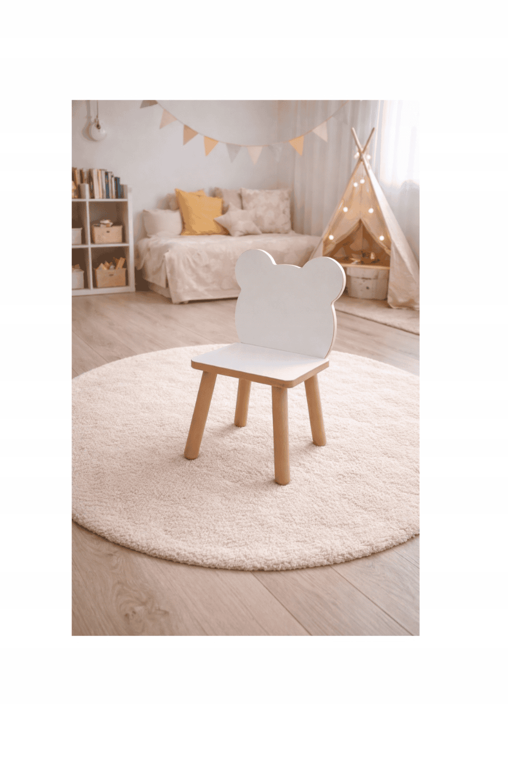 Vaikiškas stalas su kėdėmis, Teddy 6 Vaikiškas stalas su kėdėmis, Teddy