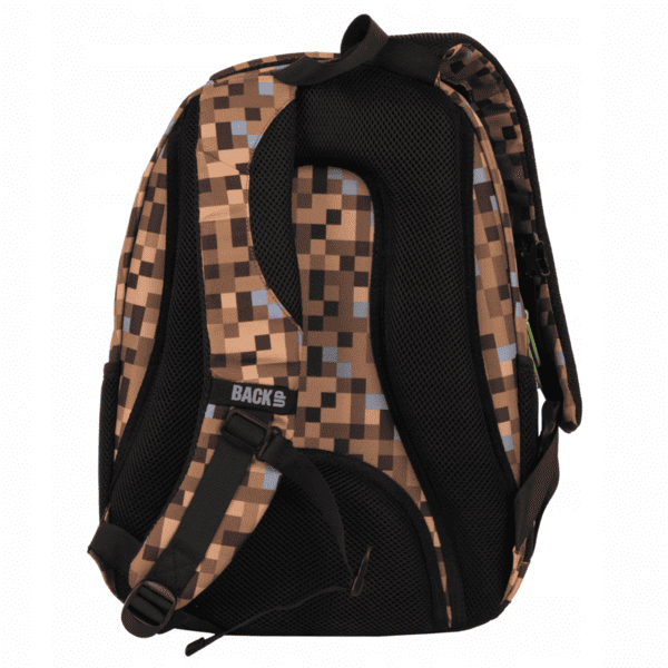 Ergonomiška mokyklinė kuprinė, Minecraft 6 Ergonomiška mokyklinė kuprinė, Minecraft