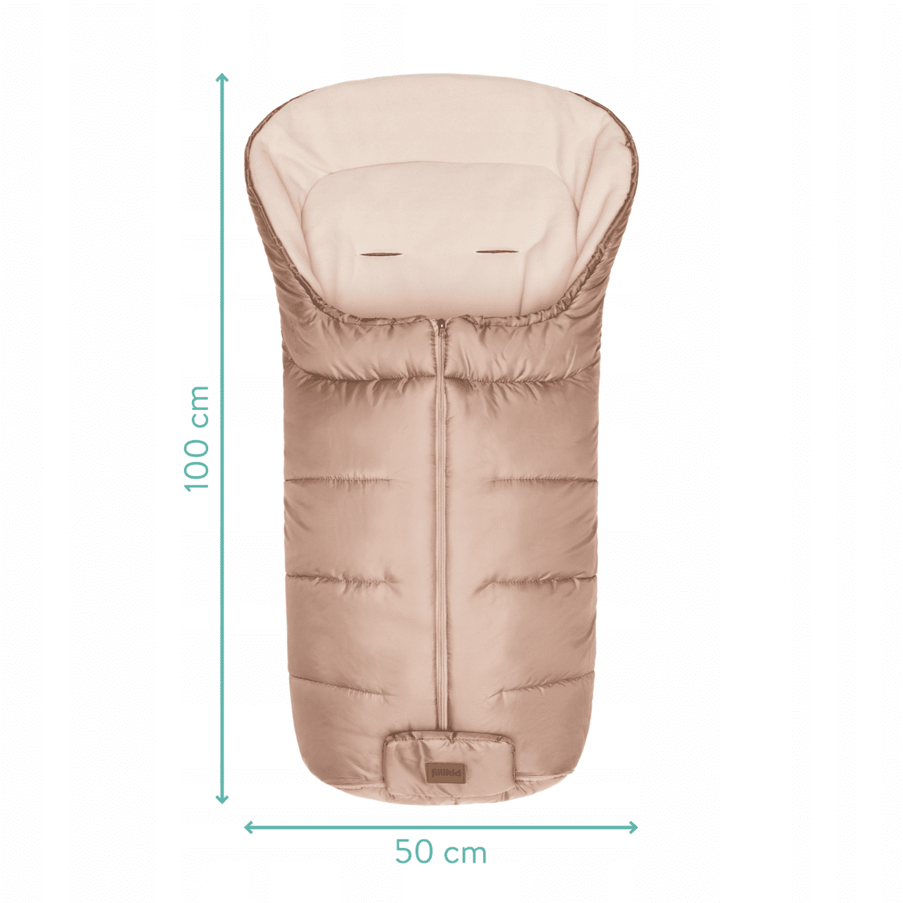 Žieminis vokelis vežimėliui, Fillikid 100 cm 9 Žieminis vokelis vežimėliui, Fillikid 100 cm